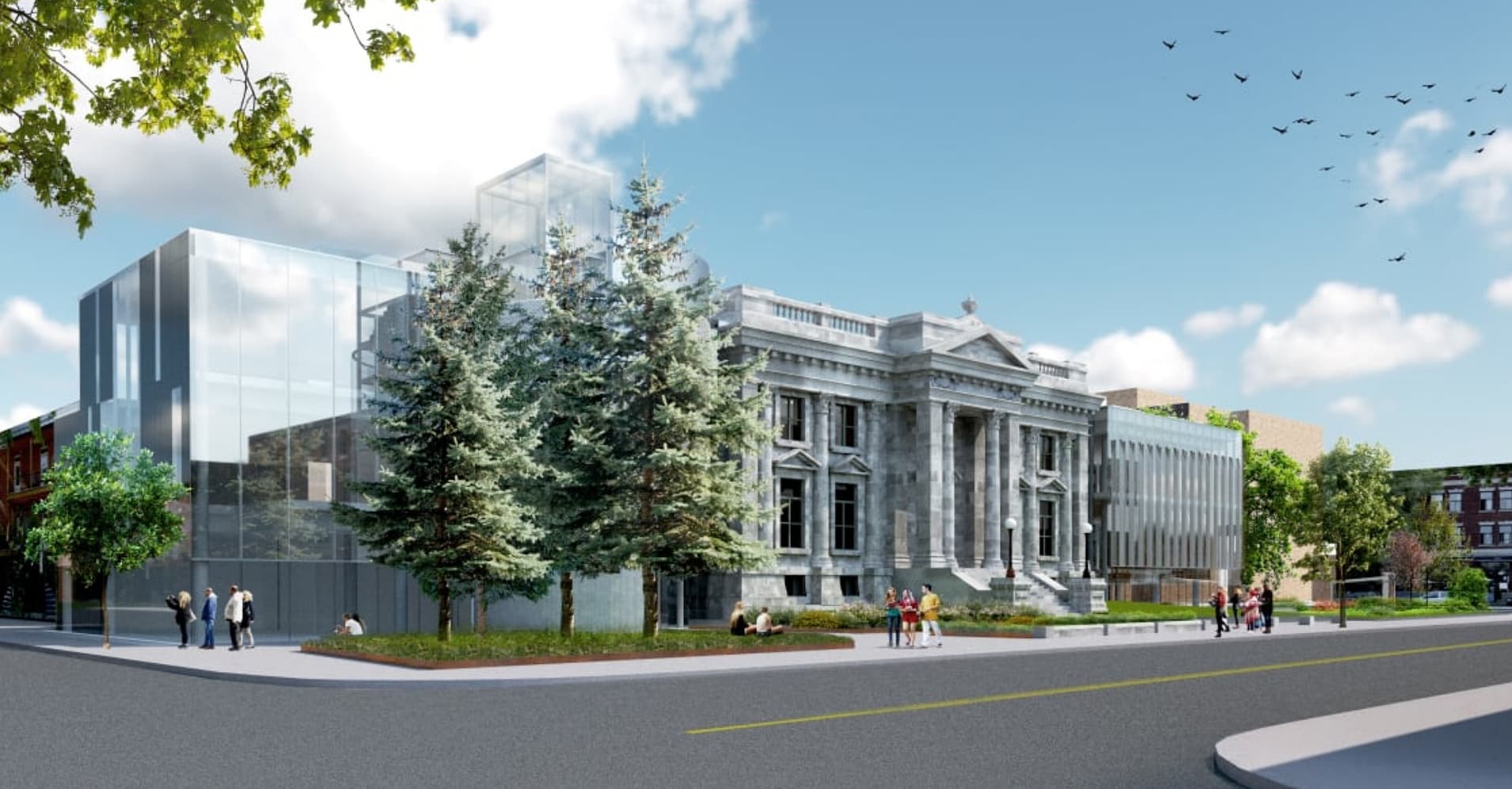 Image showing the Bibliothèque Maisonneuve.