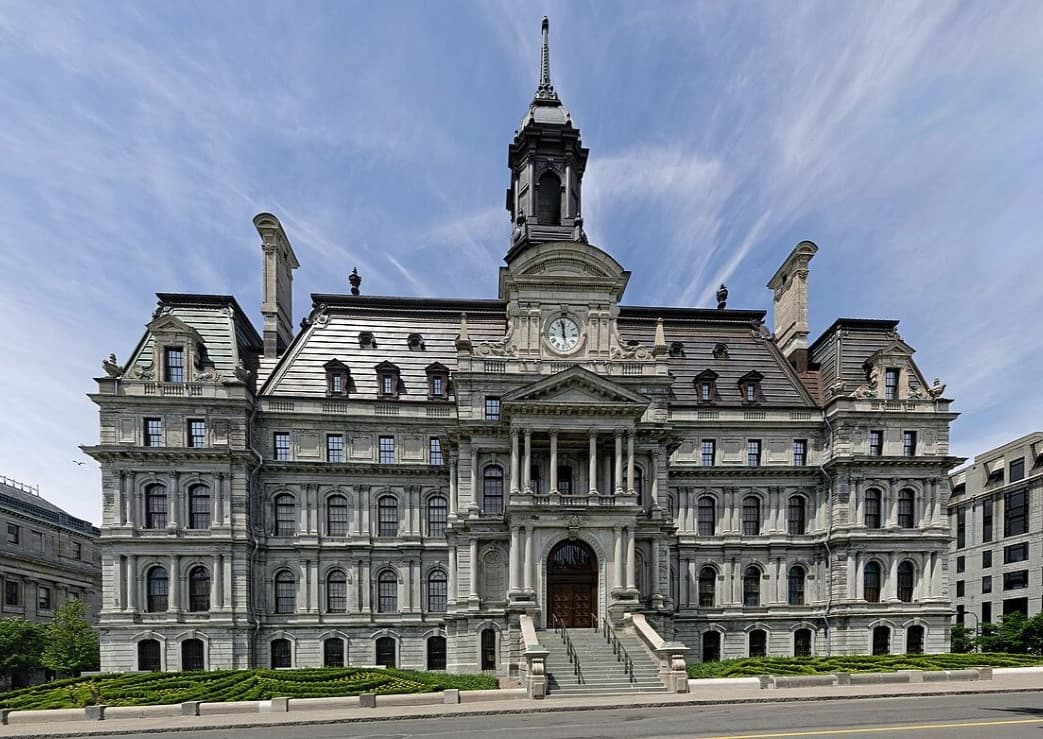 Photographie de l'Hôtel de Ville de Montréal