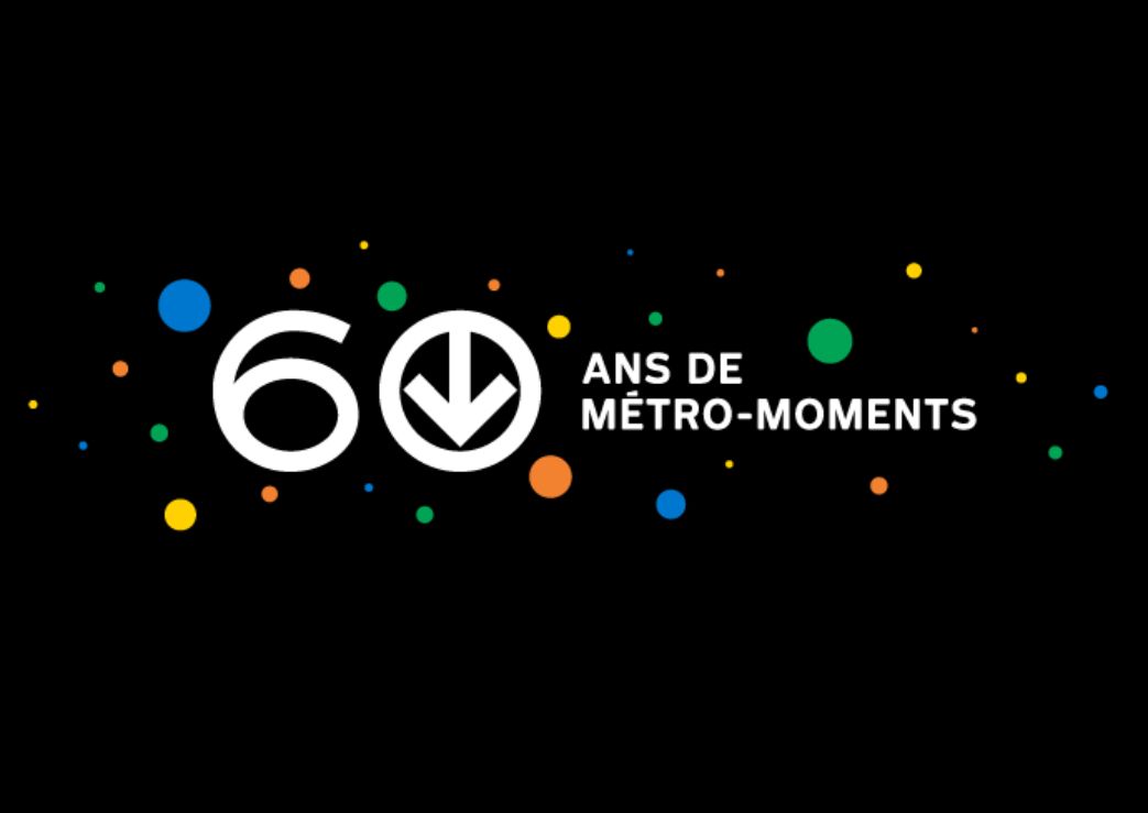 Logo des 60 ans du métro