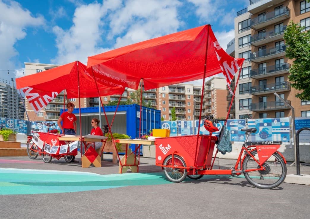 Vélo du MEM à Saint-Léonard